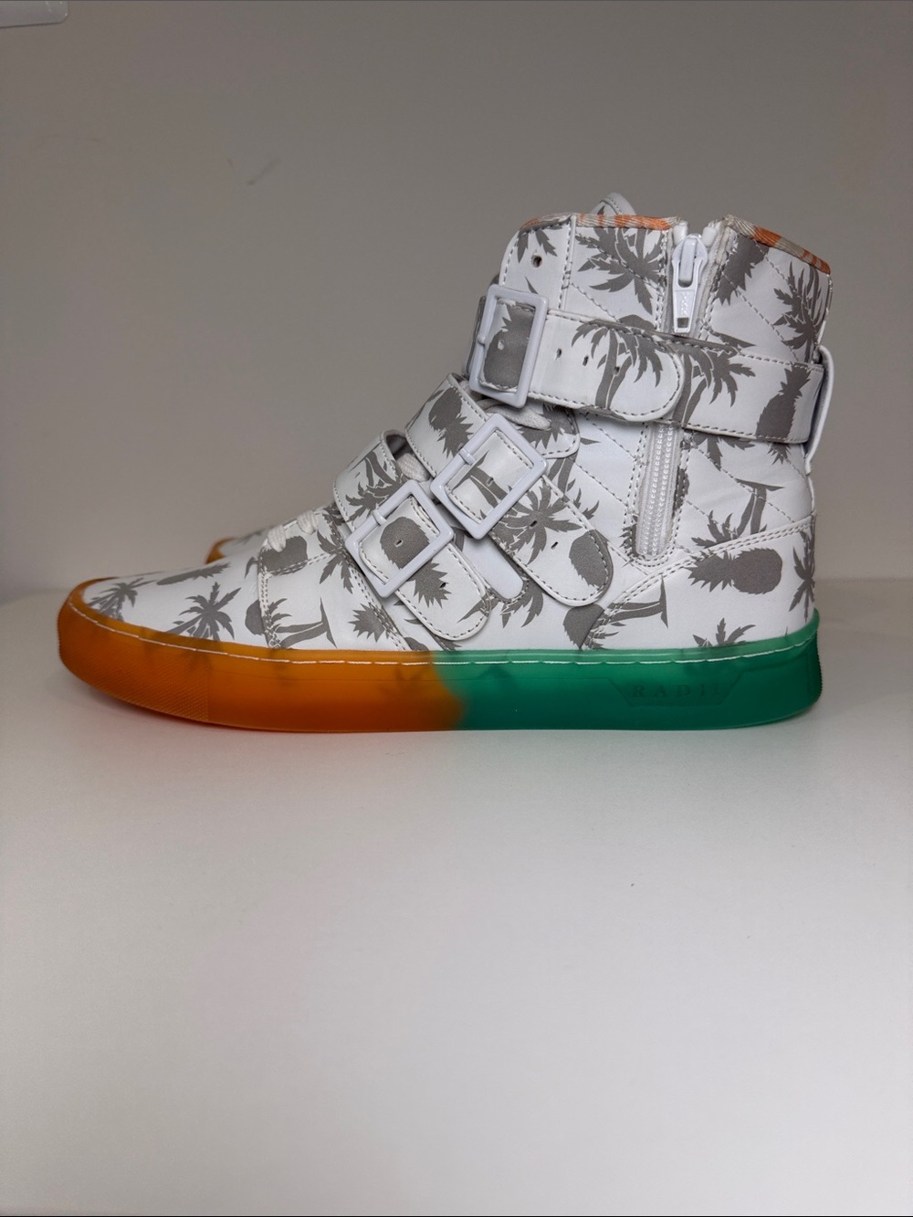 RADII Pineapple & Palm Tree Sneakers – Men’s Size 11.5 Tropical Vibes